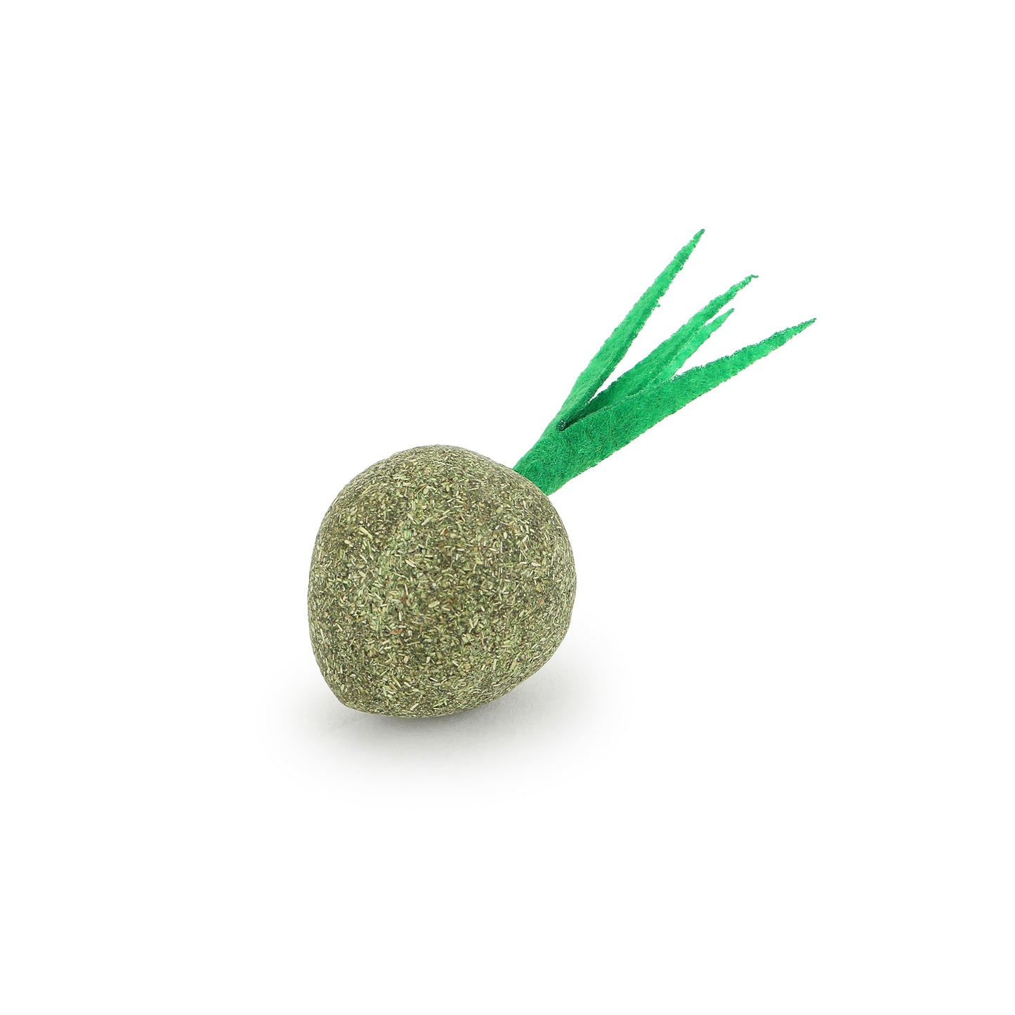 Basil Catnip Toy With Leaf