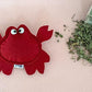 Hriku Catnip Toy Karkatak Crab Red M