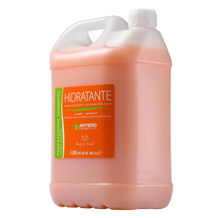 Artero Hidratante Moisture Bath – Moisturizing Shampoo for Dogs and Cats 5L