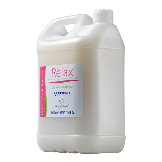 Artero Relax Shampoo – Hypoallergenic Calming Shampoo for Dogs and Cats 5L