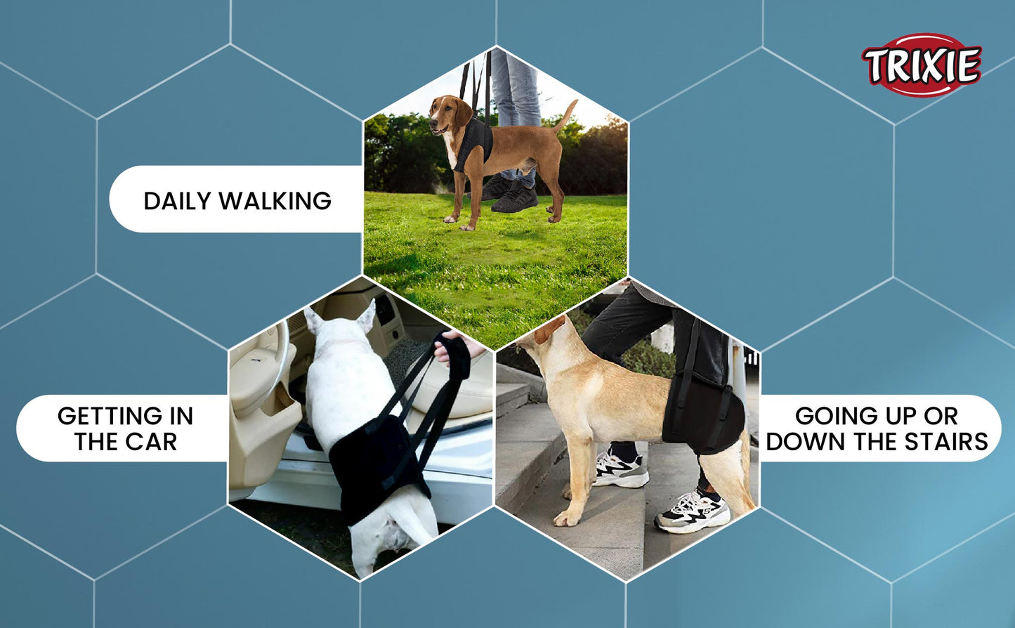 Trixie Walking Aid Black