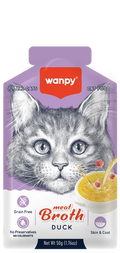 Wanpy Duck Meat Broth for All Cats 50g