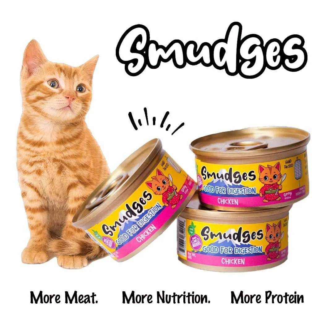 Smudges Bone Growth Tuna in Soft Jelly Kitten Wet Food 60g