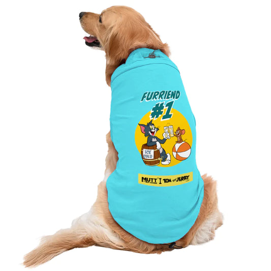 Mutt of Course Tom & Jerry Friend No.1 T-Shirt For Dogs & Cats