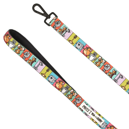 Mutt of Course Tom and Jerry Woofy Poses Leash 8ft For Dogs