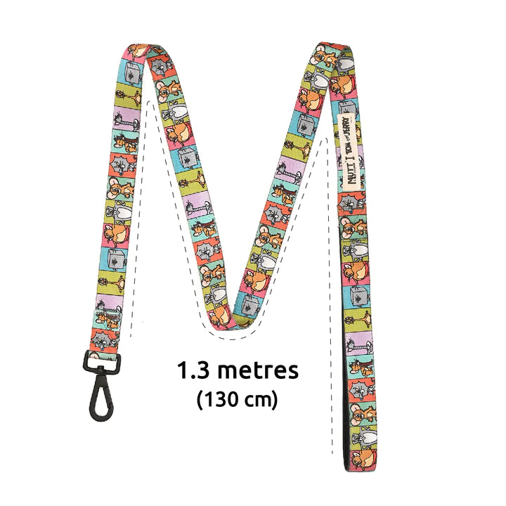 Mutt of Course Tom and Jerry Woofy Poses Leash 8ft For Dogs