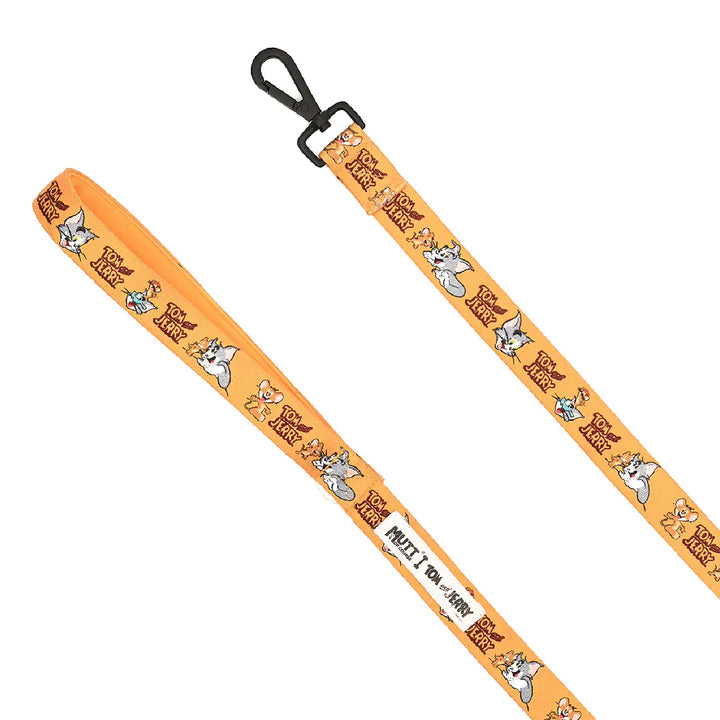 Mutt of Course Tom & Jerry Yellow Mellow Leash For Dogs