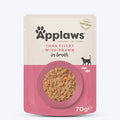 Applaws Pouch Tuna Fillet with Pacific Prawn in Broth Cat Wet Food 70gm
