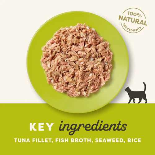 Applaws Tin Tuna Fillet with Seaweed in Broth Cat Wet Food 70gm