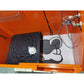 Aeolus Nova Electric Bathing Tub with Sliding Door Orange