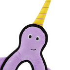 Beco Recycled Rough & Tough Narwhal Dog Toy