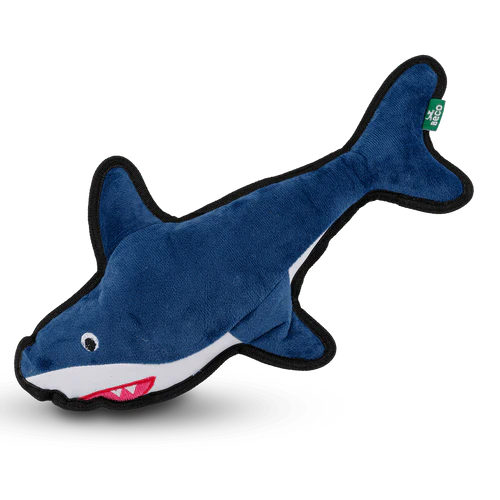 Beco Recycled Rough & Tough Shark Dog Toy