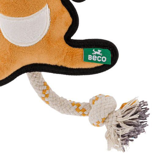 Beco Recycled Rough & Tough Kangaroo Dog Toy