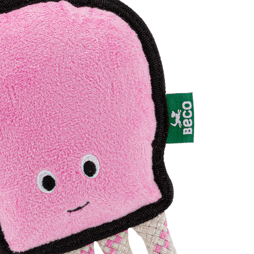 Beco Recycled Rough & Tough Octopus  Dog Toy