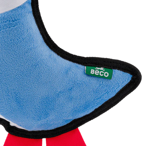 Beco Recycled Rough & Tough Puffin Dog Toy