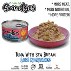 Smudges Low in Calories Tuna with Sea Bream in Soft Jelly Adult Cat Food 80gm
