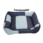 Unleash Ultra Soft Premium Luxury Bed Denim Blue For Dogs