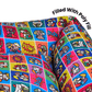 Unleash Ultra Soft Premium Luxury Bed Comic print For Dogs