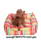 Unleash Ultra Soft Premium Luxury Bed Knitted Multicolour For Dogs