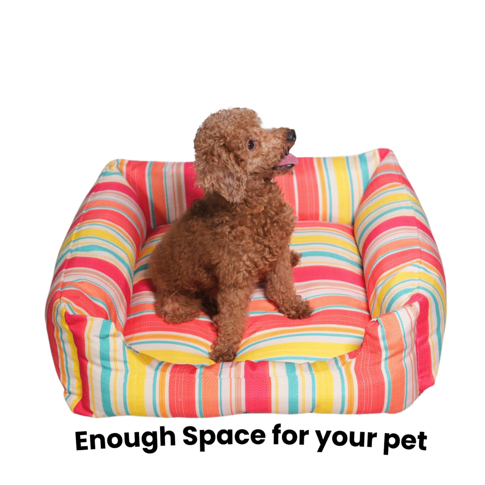 Unleash Ultra Soft Premium Luxury Bed Knitted Multicolour For Dogs