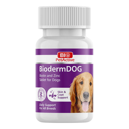 Bio Pet Active Bioderm Dog Supplement 75 Tab