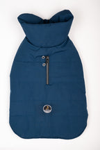 Pet Snugs Water-Resistant Top & Soft Cotton Lining Jacket For Your Furry Friend Blue