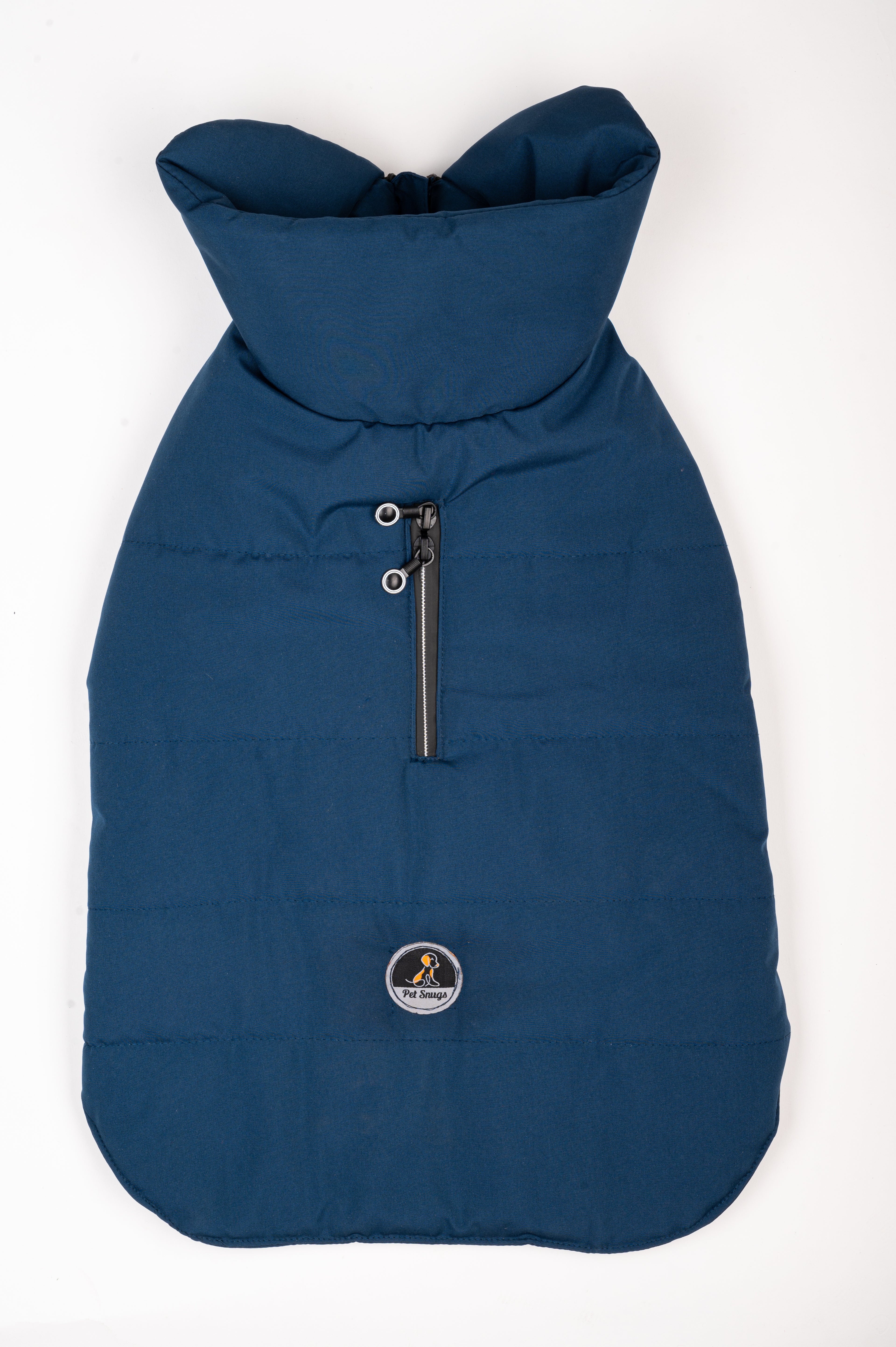 Pet Snugs Water-Resistant Top & Soft Cotton Lining Jacket For Your Furry Friend Blue