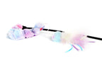Gigwi Catch and Scratch Feather Teaser Wand 63 x 2.55 x 2.5cm