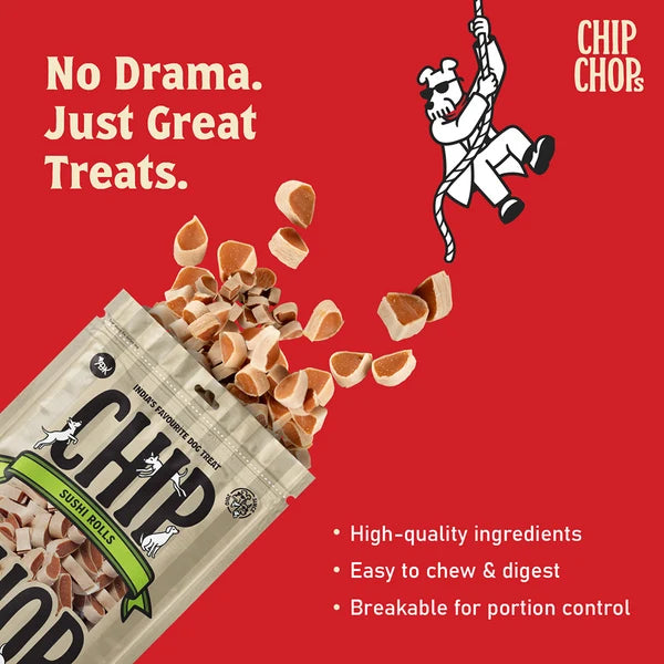 Chip Chops Sushi Roll Dog Treat 70gm