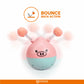 FOFOS Crazy Tumbler Pig Cat Toy 10.6 x 8 x 8.7 cm