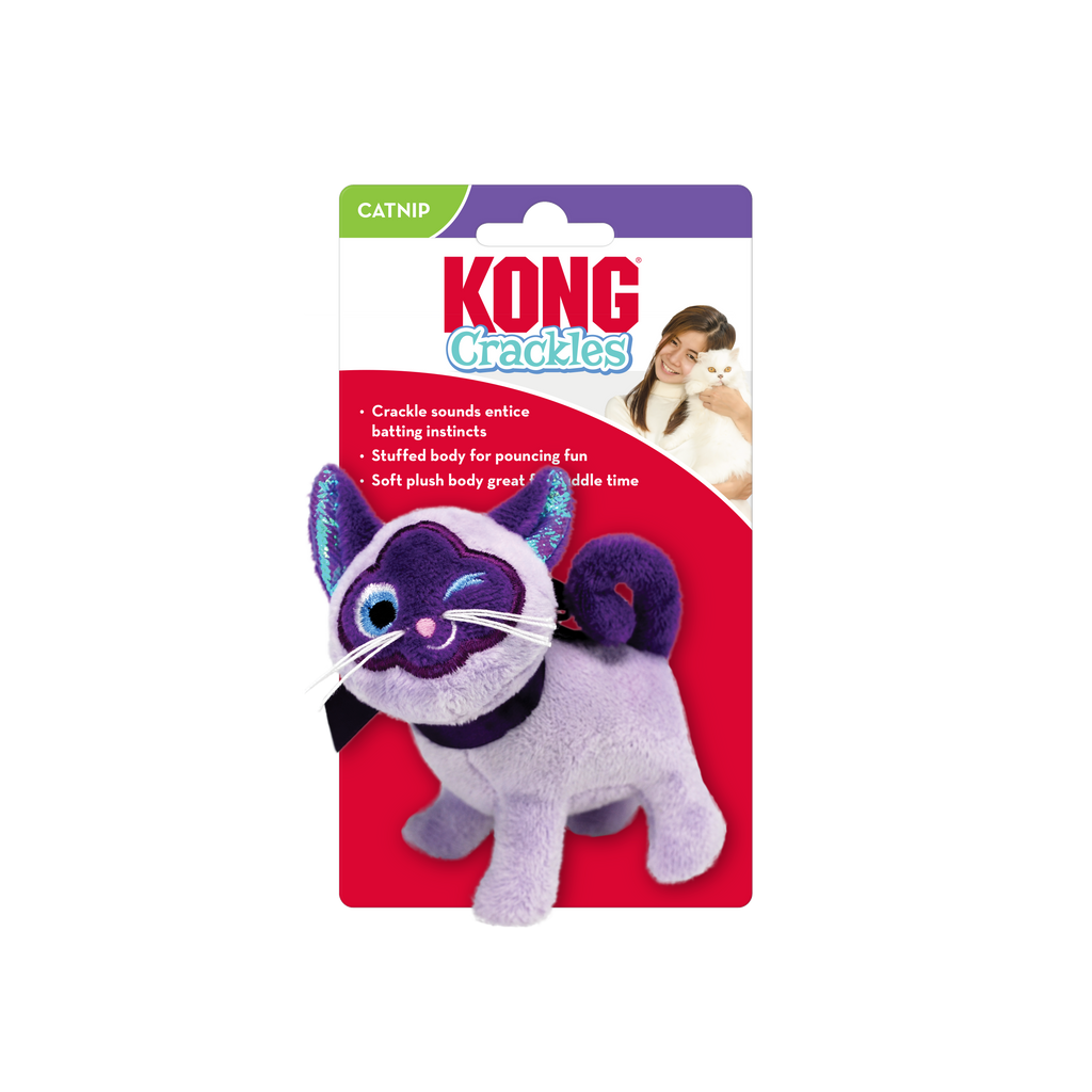 Kong Crackles Winkz Cat Toy 6.32x11.43x10.80cm