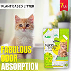 Basil PURRfect Scoop Cat Litter Eco-Friendly & Biodegradable Milk TOFU Cat Litter 7Ltr (2.6kg)