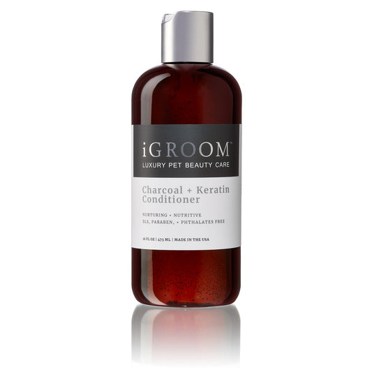 iGroom Charcoal + Keratin Conditioner For Dog 473ml