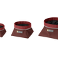 Ruffwear Quencher™ Packable Dog Bowl - Fired Brick
