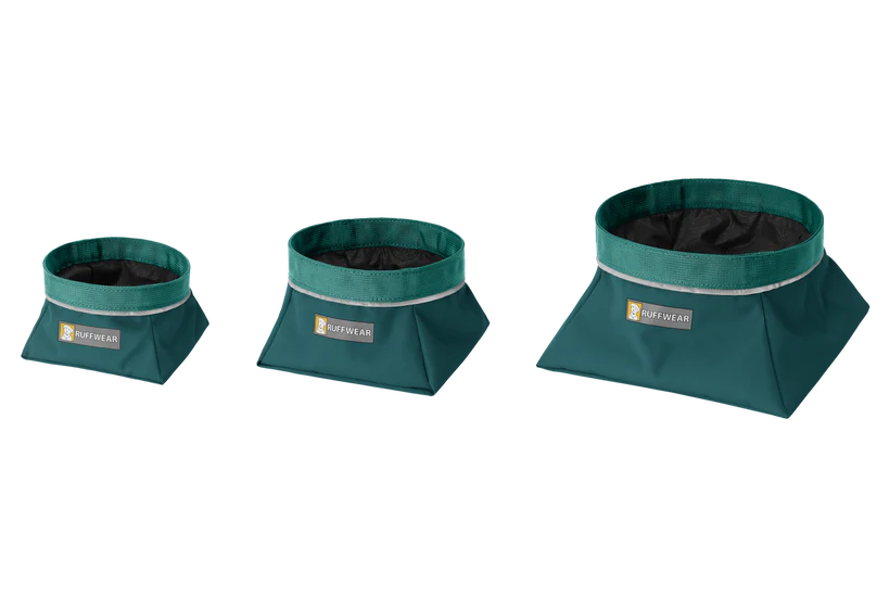 Ruffwear Quencher™ Packable Dog Bowl - Tumalo Teal