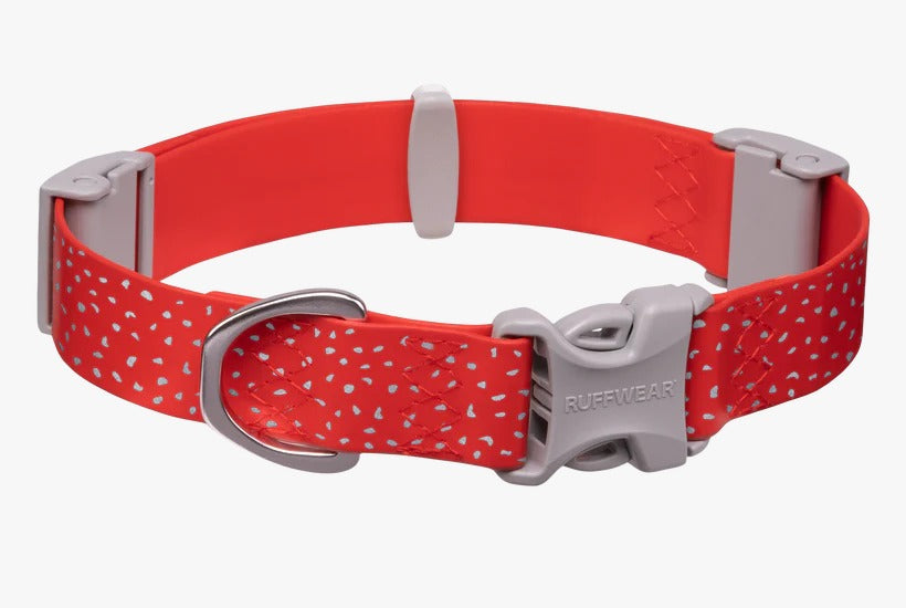 Ruffwear Confluence Collar For Dog Red Sumac