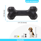 FOFOS Barkbutler Chu the bone Black Toy For Dogs Large 15 x 7 x 4.5 cm