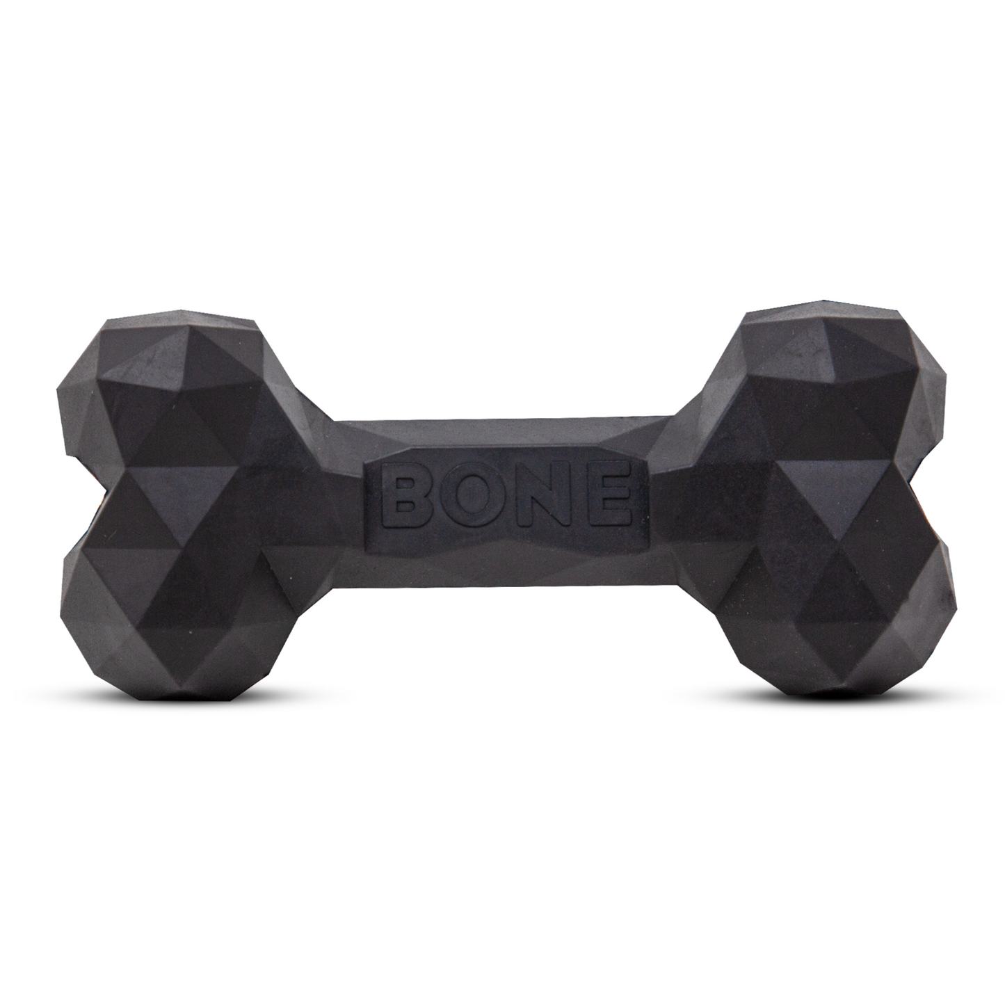 FOFOS Barkbutler Chu the bone Black Toy For Dogs Large 15 x 7 x 4.5 cm