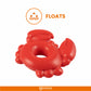 FOFOS Ocean Animal Chewing Squeaky Crab 17 x 4 x 15.5 cm