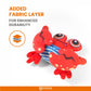 FOFOS Sealife Toy crab Dog Toy 21 x 4 x14 cm