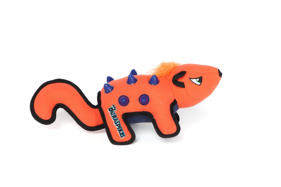 Gigwi Duraspikes Coon Dog Toy Orange 35x14x14cm