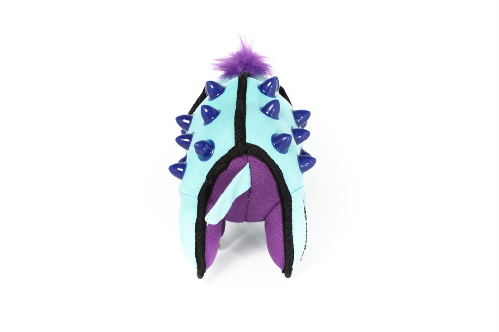 Gigwi Duraspikes Mammoth Blue Dog Toy 25x13x22cm