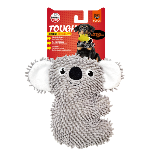 FOFOS Tough Dog Toy Koala 17.5 X 5.5 X 16cm