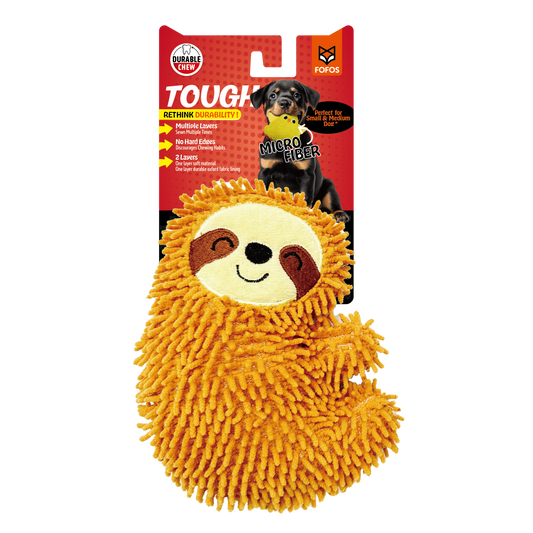 FOFOS Tough Dog Toy Sloth 12 X 5 X 16cm