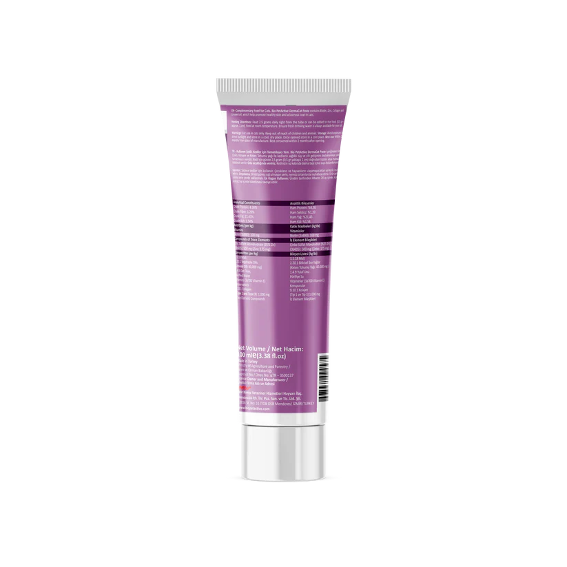 Bio Pet Active Derma Cat Paste For Skin & Coat Support 100ml