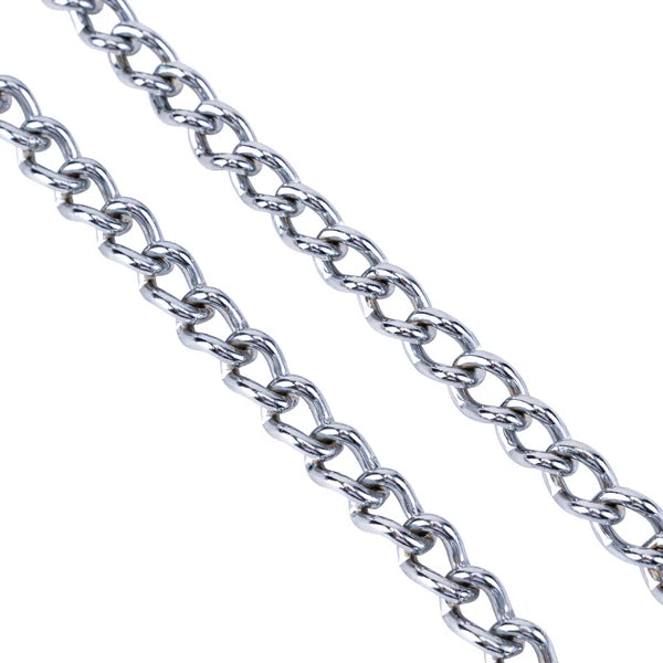 Kennel M.S. Tie Chain No.1 | Strong & Durable Metal Tie-Out Chain for Dogs l Chain Length 152.2cm (60") l 4mm
