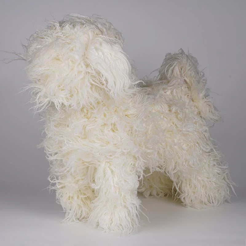 Bichon Wholebody Dog Wig- White