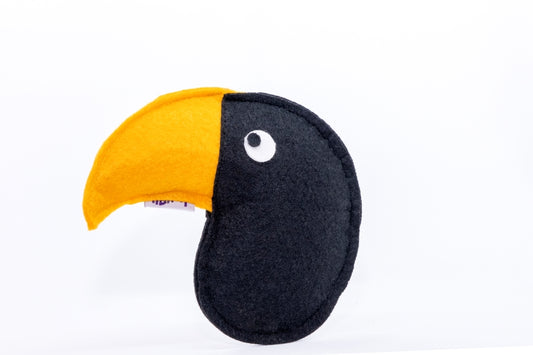 Hriku CHIDIYA Toucan Bird Catnip Toy for Cats M