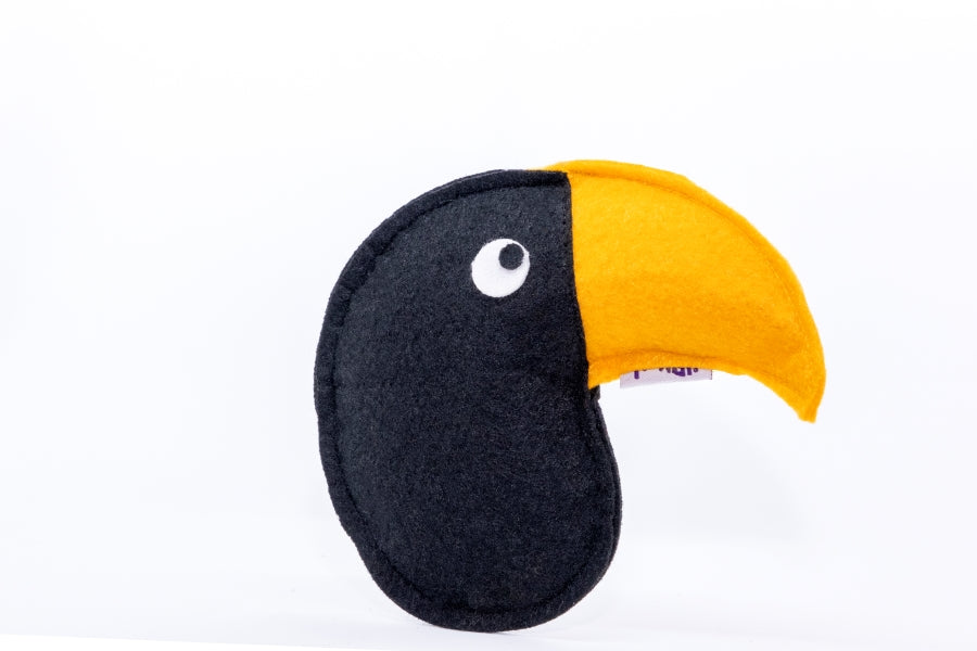 Hriku CHIDIYA Toucan Bird Catnip Toy for Cats M