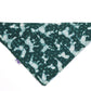 Hriku Organic Cotton Dog Bandana Dabu Print Green Large